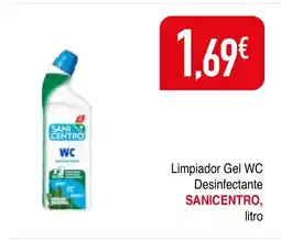 mYm supermercados SANICENTRO Limpiador Gel WC Desinfectante oferta