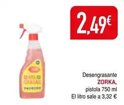 mYm supermercados ZORKA Desengrasante oferta