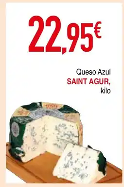 mYm supermercados SAINT AGUR Queso Azul oferta