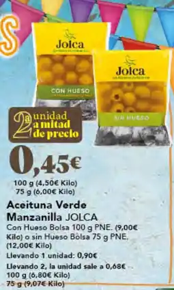 Gadis JOLCA Aceituna Verde Manzanilla oferta