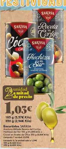 Gadis SARASA Encurtidos oferta
