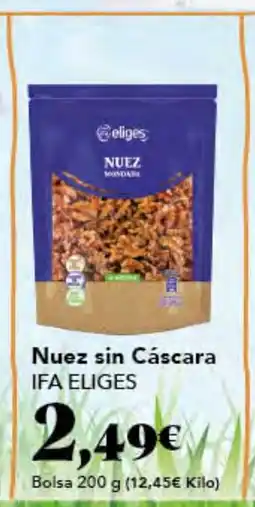 Gadis IFA ELIGES Nuez sin Cáscara oferta
