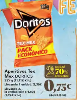 Gadis DORITOS Aperitivos Tex Mex oferta