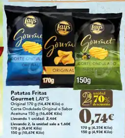 Gadis LAY'S Patatas Fritas Gourmet oferta