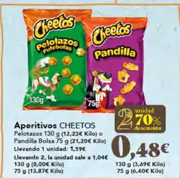Gadis CHEETOS Aperitivos oferta