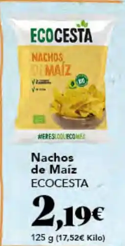 Gadis ECOCESTA Nachos de Maiz oferta