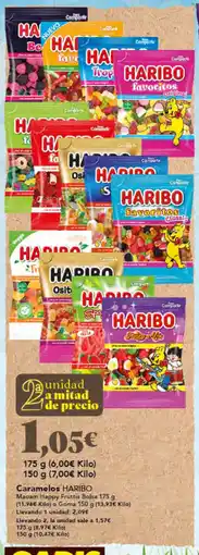 Gadis HARIBO Caramelos oferta