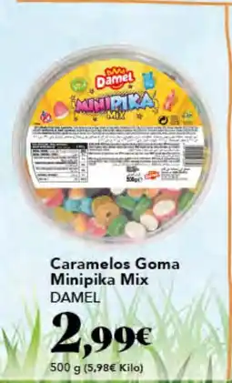 Gadis DAMEL Caramelos Goma Minipika Mix oferta