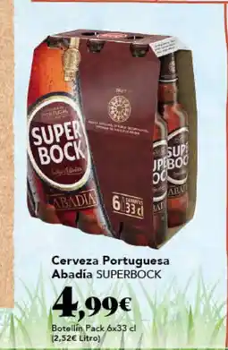 Gadis SUPERBOCK Cerveza Portuguesa Abadia oferta