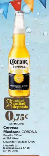 Gadis CORONA Cerveza Mexicana oferta