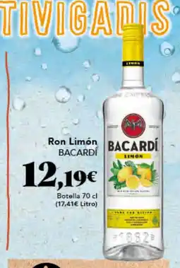Gadis BACARDÍ Ron Limón oferta