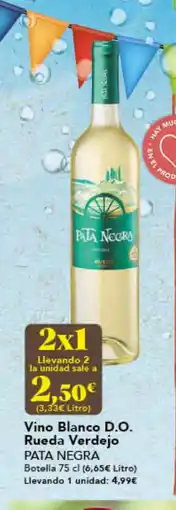 Gadis PATA NEGRA Vino Blanco D.O. Rueda Verdejo oferta