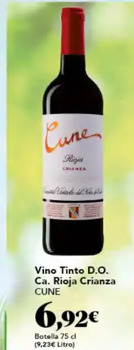 Gadis CUNE Vino Tinto D.O. Ca. Rioja Crianza oferta