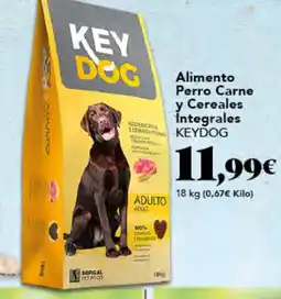 Gadis KEYDOG Alimento Perro Carne y Cereales Integrales oferta