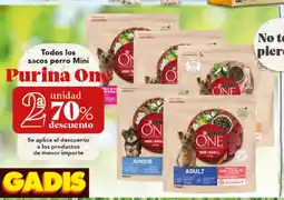 Gadis PURINA ONE Todos los sacos perro Mini oferta