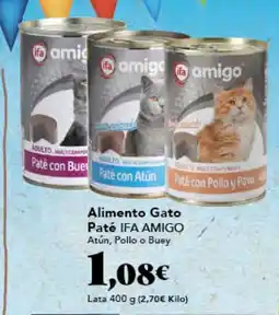 Gadis IFA AMIGO Alimento Gato Paté oferta