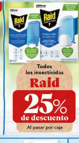 Gadis RAID Todos los insecticidas oferta
