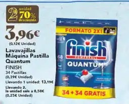 Gadis FINISH Lavavajillas Máquina Pastilla Quantum oferta