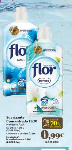 Gadis FLOR Suavizante Concentrado oferta
