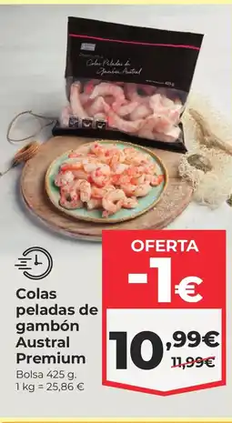 La Sirena Colas peladas de gambón oferta