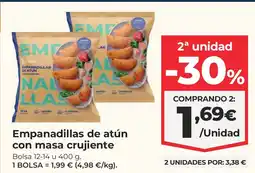 La Sirena Empanadillas de atún con masa crujiente oferta
