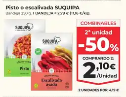 La Sirena SUQUIPA Pisto o escalivada oferta