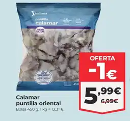 La Sirena Calamar puntilla oriental oferta