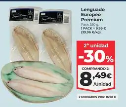 La Sirena Lenguado Europeo Premium oferta