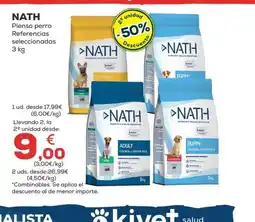 Kiwoko NATH Pienso perro Referencias seleccionadas oferta
