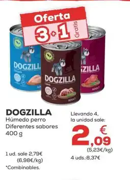 Kiwoko DOGZILLA Húmedo perro Diferentes sabores oferta