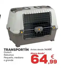 Kiwoko TRANSPORTÍN Outech Robustus Pequeño, mediano o grande oferta