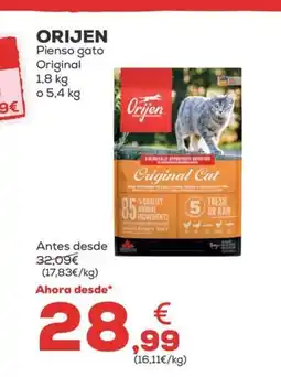 Kiwoko ORIJEN Pienso gato Original oferta