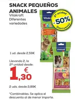 Kiwoko Snack pequeños animales oferta