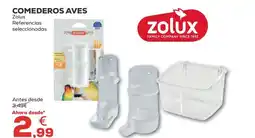 Kiwoko ZOLUX Comederos aves oferta
