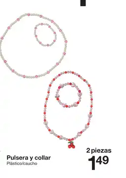 Zeeman Pulsera y collar oferta