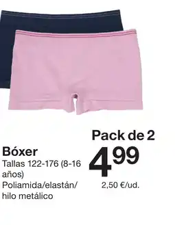 Zeeman Bóxer oferta
