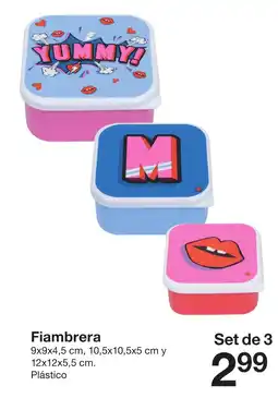 Zeeman Fiambrera oferta