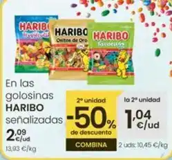 Eroski Haribo - en las golosinas senalizados oferta