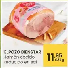Eroski El pozo - bienstar jamón cocido reducido en sal oferta