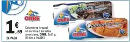 E.Leclerc Orbe - calamares oferta