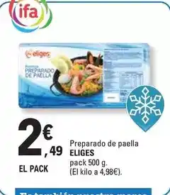 E.Leclerc Eliges - preparado de paella oferta