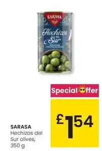Eroski Sarasa - hechizos del sur olives oferta