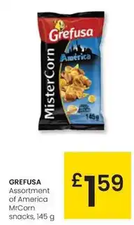 Eroski Grefusa - assortment of america mrcorn snacks oferta