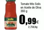 FROIZ Solís - tomate frito en aceite de oliva oferta