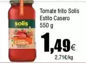 FROIZ Solís - tomate frito estilo casero oferta