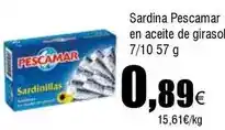 FROIZ Pescamar - sardina en aceite de girasol oferta