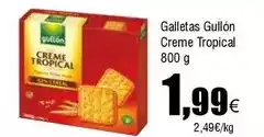 FROIZ Gullón - galletas creme tropical oferta