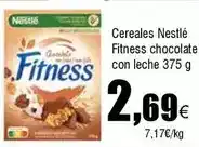 FROIZ Nestlé - cereales fitness chocolate con leche oferta