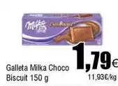 FROIZ Milka - galleta choco biscuit oferta