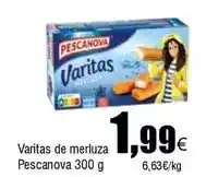 FROIZ Pescanova - varitas de merluza oferta